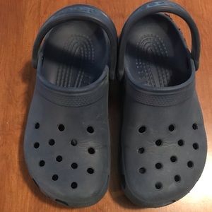 Crocs. Navy. Size 7. GUC.